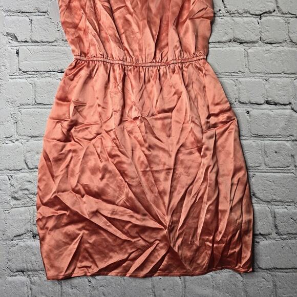 Twelfth Street By Cynthia Vincent 100% Silk Slip A Line Dress Size Small - Picture 4 of 13